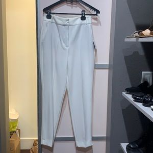 White trousers - great for work or sophisticated dressing. Never worn, tag on